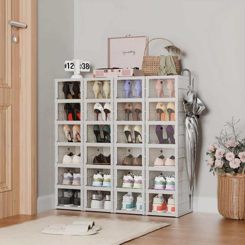 Shoe collection organized